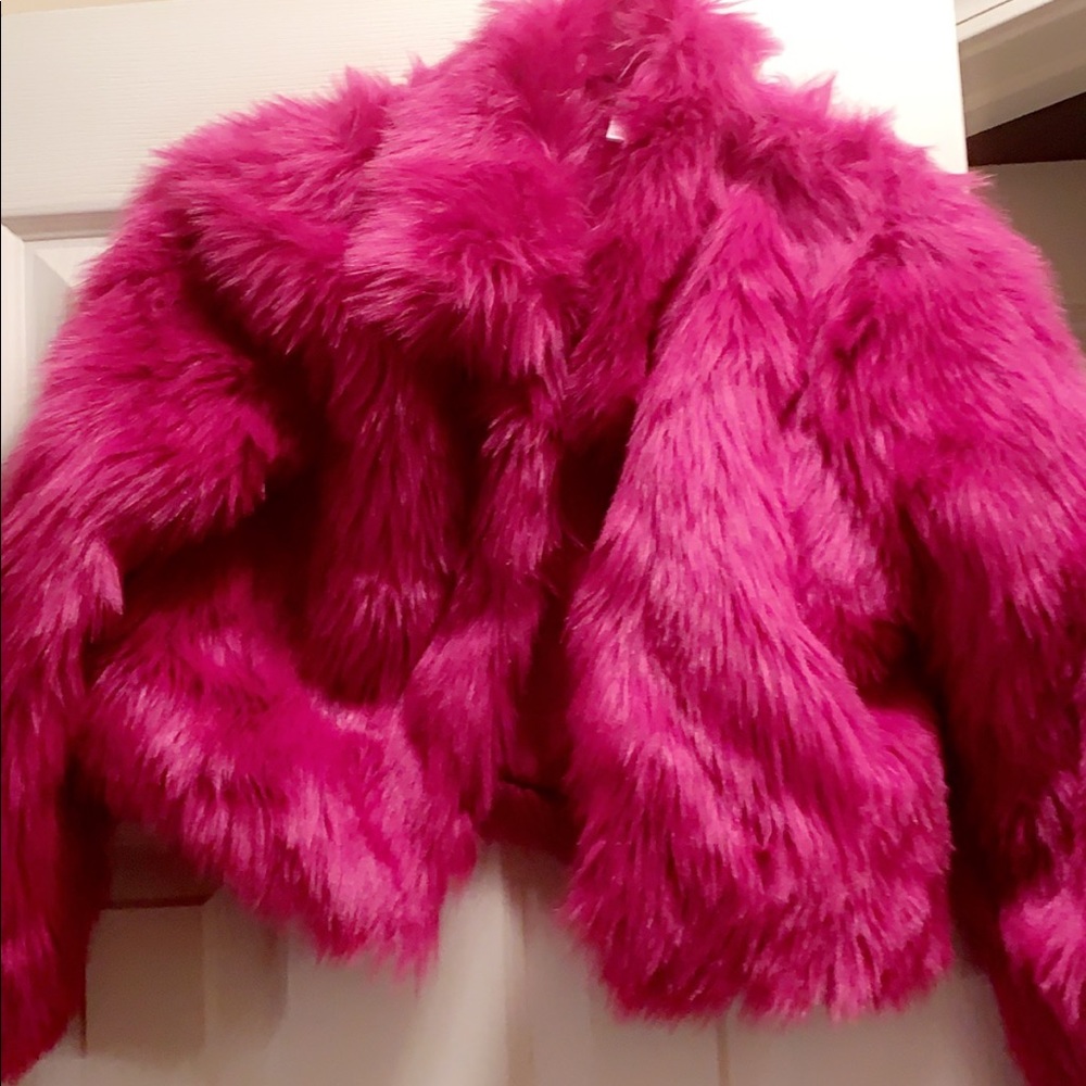 Kids fur coat